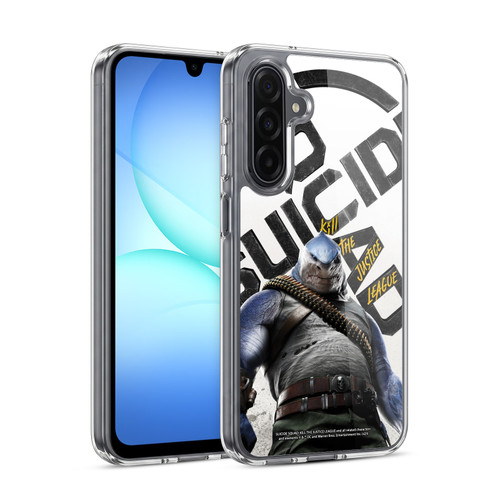 Suicide Squad: Kill The Justice League Key Art King Shark Soft Gel Case for Samsung Galaxy A17 4G / 5G