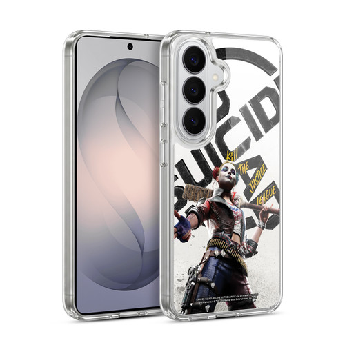 Suicide Squad: Kill The Justice League Key Art Harley Quinn Soft Gel Case for Samsung Galaxy S26