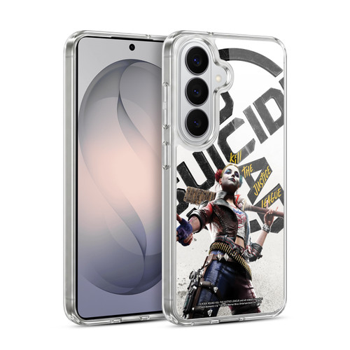 Suicide Squad: Kill The Justice League Key Art Harley Quinn Soft Gel Case for Samsung Galaxy S26 Plus