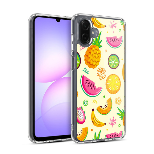 Haroulita Food - Fruits Fruit Patterns Soft Gel Case for Samsung Galaxy A07 4G