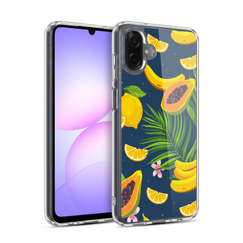 Haroulita Food - Fruits Yellow Fruits Soft Gel Case for Samsung Galaxy A07 4G
