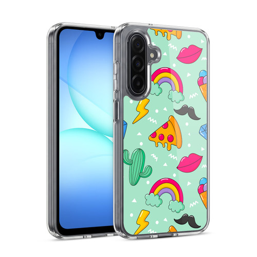 Haroulita Food - Fruits Pizza Soft Gel Case for Samsung Galaxy A17 4G / 5G