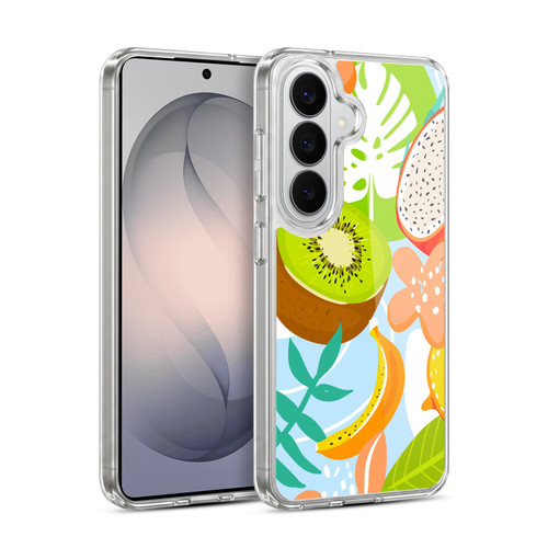 Haroulita Food - Fruits Mixed Fruits Soft Gel Case for Samsung Galaxy S26