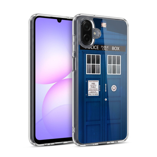 Head Case Designs Telephone Box Police Box Soft Gel Case for Samsung Galaxy A07 4G