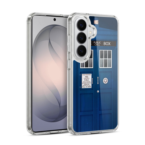 Head Case Designs Telephone Box Police Box Soft Gel Case for Samsung Galaxy S26 Plus