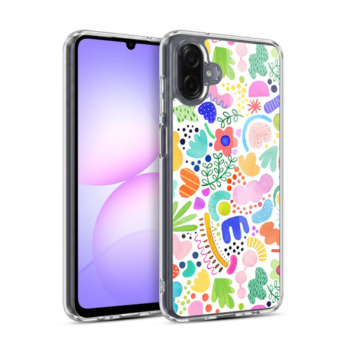 Ninola Summer Patterns Modern Bold Shapes Soft Gel Case for Samsung Galaxy A07 4G