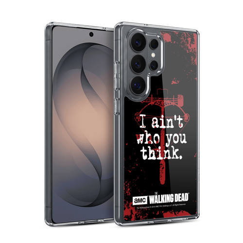 AMC The Walking Dead Quotes Daryl Think Soft Gel Case for Samsung Galaxy S26 Ultra