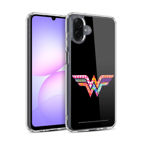 Justice League DC Comics Dark Electric Pop Icons Wonder Woman Soft Gel Case for Samsung Galaxy A07 4G