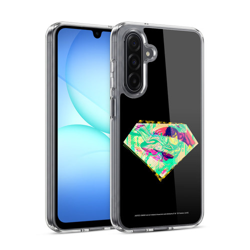 Justice League DC Comics Dark Electric Pop Icons Superman Soft Gel Case for Samsung Galaxy A17 4G / 5G
