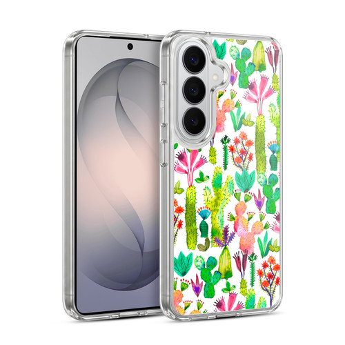 Ninola Summer Patterns Cacti Garden Soft Gel Case for Samsung Galaxy S26 Plus