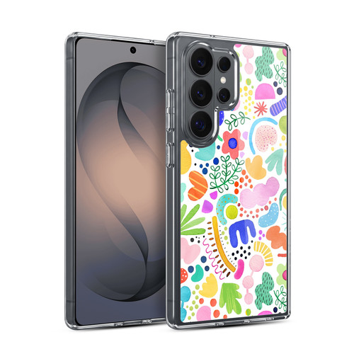 Ninola Summer Patterns Modern Bold Shapes Soft Gel Case for Samsung Galaxy S26 Ultra