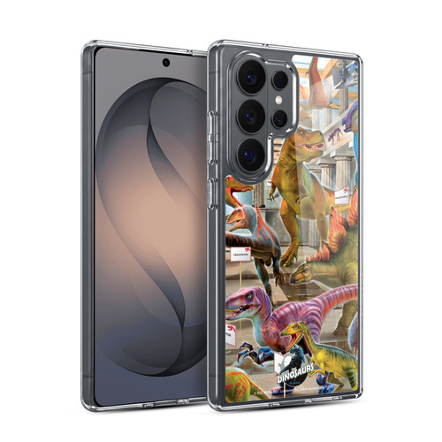 P.D. Moreno Dinosaur Scene Museum Soft Gel Case for Samsung Galaxy S26 Ultra