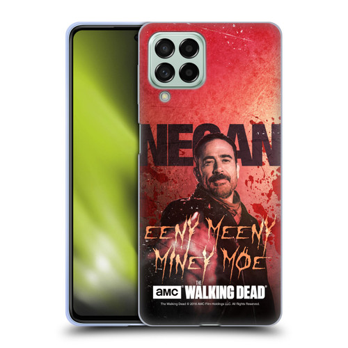 AMC The Walking Dead Negan Eeny Miney Coloured Soft Gel Case for Samsung Galaxy M53 (2022)