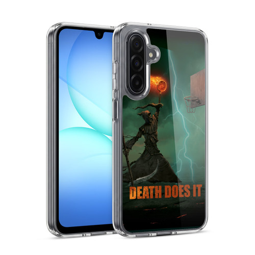 Vincent Hie Skulls Death Does It Soft Gel Case for Samsung Galaxy A17 4G / 5G