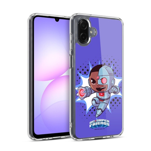 Super Friends DC Comics Toddlers 1 Cyborg Soft Gel Case for Samsung Galaxy A07 4G