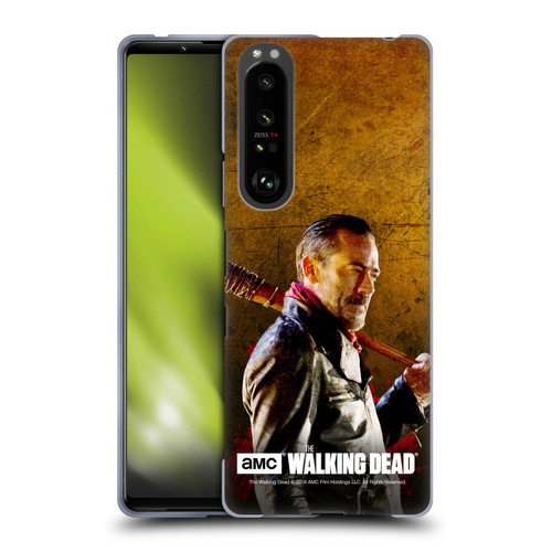 AMC The Walking Dead Negan Lucille 1 Soft Gel Case for Sony Xperia 1 III