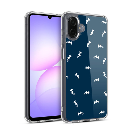 Head Case Designs Shark Prints Seamless Soft Gel Case for Samsung Galaxy A07 4G