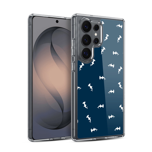 Head Case Designs Shark Prints Seamless Soft Gel Case for Samsung Galaxy S26 Ultra