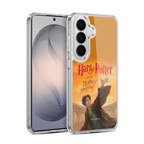 Harry Potter Literary Covers Deathly Hallows Soft Gel Case for Samsung Galaxy S26
