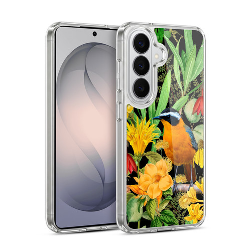 LebensArt Jungle Plants And Animals Orange Bird Elements Soft Gel Case for Samsung Galaxy S26
