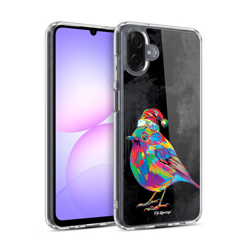 P.D. Moreno Christmas Animal Pop Colors Robin Soft Gel Case for Samsung Galaxy A07 4G