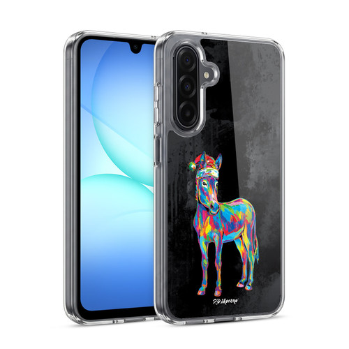 P.D. Moreno Christmas Animal Pop Colors Donkey Soft Gel Case for Samsung Galaxy A17 4G / 5G
