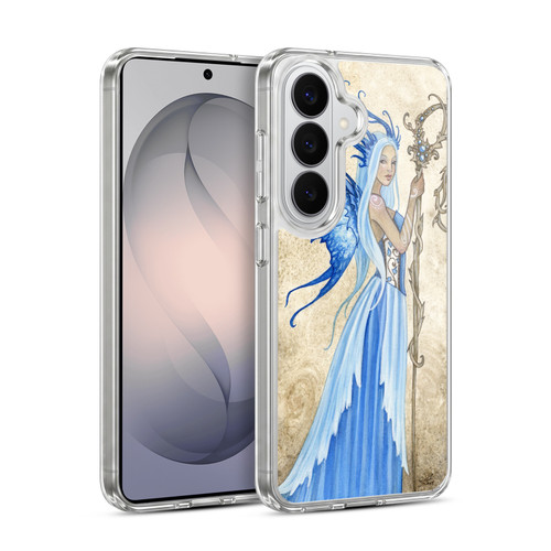 Amy Brown Elemental Series Blue Goddess Soft Gel Case for Samsung Galaxy S26