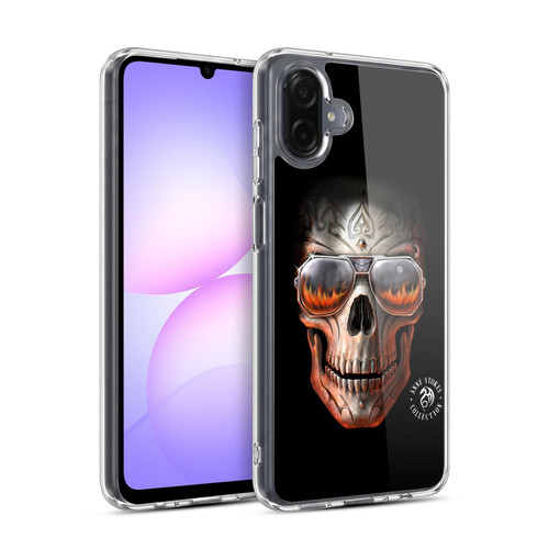 Anne Stokes Fire Tribal Skull Soft Gel Case for Samsung Galaxy A07 4G