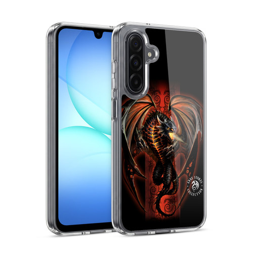 Anne Stokes Fire Tribal Lava Dragon Soft Gel Case for Samsung Galaxy A17 4G / 5G