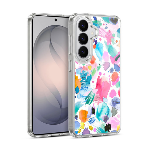 Ninola Colourful Prints Pink Scribbles Soft Gel Case for Samsung Galaxy S26 Plus