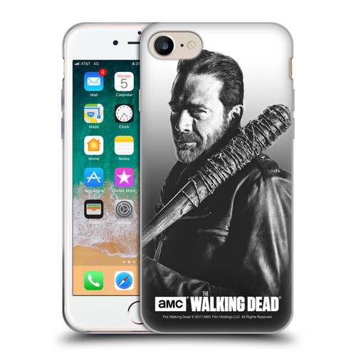 AMC The Walking Dead Filtered Portraits Negan Soft Gel Case for Apple iPhone 7 / 8 / SE 2020 & 2022