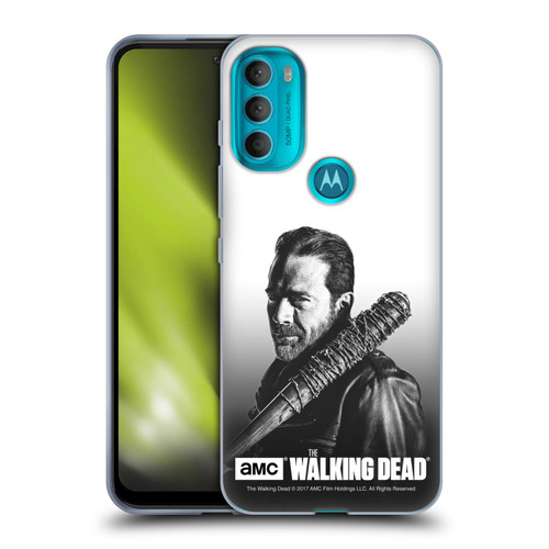 AMC The Walking Dead Filtered Portraits Negan Soft Gel Case for Motorola Moto G71 5G