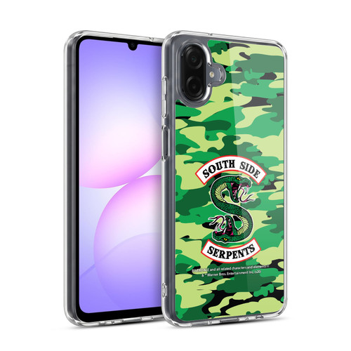 Riverdale South Side Serpents Camouflage Logo Soft Gel Case for Samsung Galaxy A07 4G