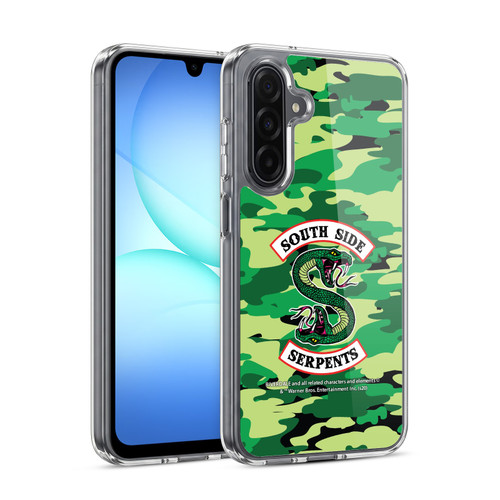 Riverdale South Side Serpents Camouflage Logo Soft Gel Case for Samsung Galaxy A17 4G / 5G