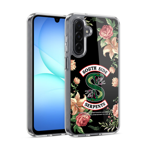 Riverdale South Side Serpents Floral Print Logo Soft Gel Case for Samsung Galaxy A17 4G / 5G