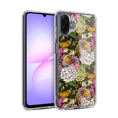 Katerina Kirilova Graphics Robins In The Garden Soft Gel Case for Samsung Galaxy A07 4G