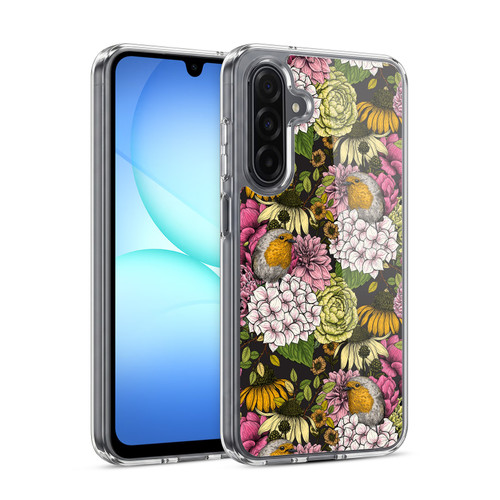 Katerina Kirilova Graphics Robins In The Garden Soft Gel Case for Samsung Galaxy A17 4G / 5G