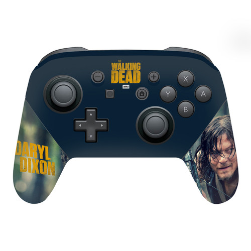 AMC The Walking Dead Daryl Dixon Graphics Daryl Lurk Vinyl Sticker Skin Decal Cover for Nintendo Switch Pro Controller