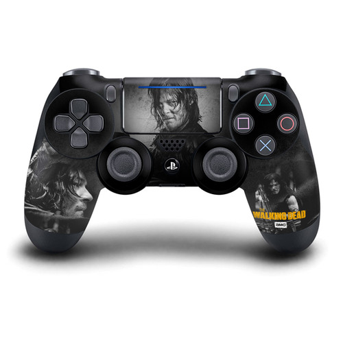 AMC The Walking Dead Daryl Dixon Graphics Daryl Double Exposure Vinyl Sticker Skin Decal Cover for Sony DualShock 4 Controller
