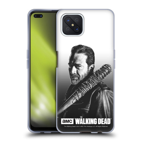 AMC The Walking Dead Filtered Portraits Negan Soft Gel Case for OPPO Reno4 Z 5G