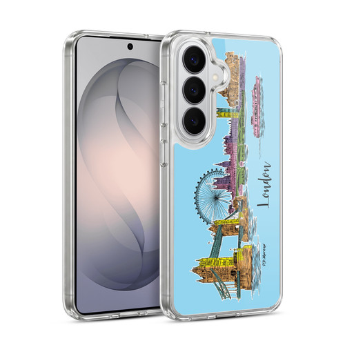 P.D. Moreno City Sketches London Soft Gel Case for Samsung Galaxy S26
