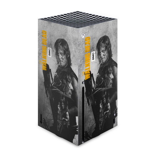 AMC The Walking Dead Daryl Dixon Graphics Daryl Double Exposure Vinyl Sticker Skin Decal Cover for Microsoft Xbox Series X