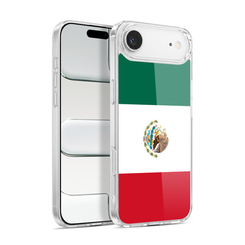 Head Case Designs Football World Flags Group 1 Mexico Mexican México Aztec Soft Gel Case for Apple iPhone 17 Air