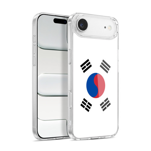 Head Case Designs Football World Flags Group 1 South Korea Korean Hanguk Soft Gel Case for Apple iPhone 17 Air