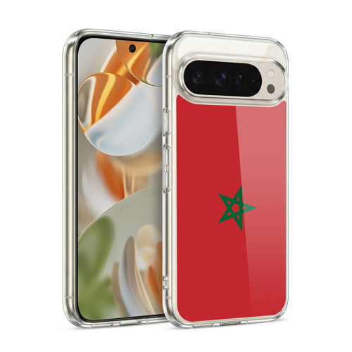 Head Case Designs Football World Flags Group 1 Morocco Moroccan Maghreb Soft Gel Case for Google Pixel 9 / Pixel 9 Pro