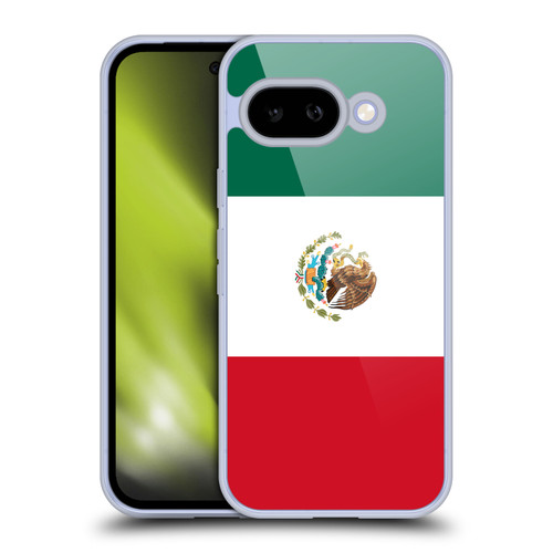 Head Case Designs Football World Flags Group 1 Mexico Mexican México Aztec Soft Gel Case for Google Pixel 9A