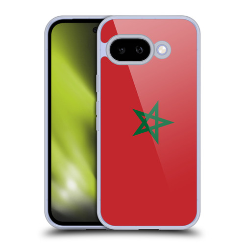 Head Case Designs Football World Flags Group 1 Morocco Moroccan Maghreb Soft Gel Case for Google Pixel 9A
