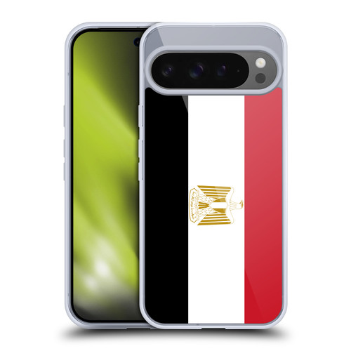 Head Case Designs Football World Flags Group 1 Egypt Egyptian Nile Soft Gel Case for Google Pixel 9 Pro XL