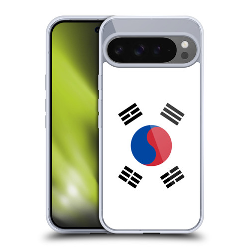 Head Case Designs Football World Flags Group 1 South Korea Korean Hanguk Soft Gel Case for Google Pixel 9 Pro XL