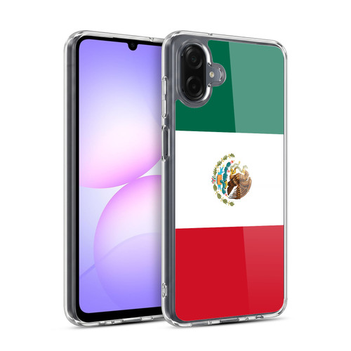 Head Case Designs Football World Flags Group 1 Mexico Mexican México Aztec Soft Gel Case for Samsung Galaxy A07 5G